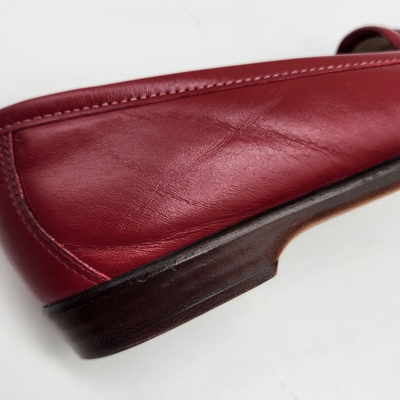 SAS Tripad Comfort Red Leather Penny Loafers Women’s 6.5N Slip On Casual Shoes - Picture 7 of 13